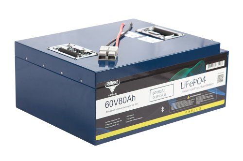 Аккумуляторная батарея литиевая Rutrike LiFePO4 (60V/80Ah/80A BT)