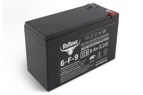 Аккумулятор для ИБП Rutrike 6-F-9 (12V9A/H C20)