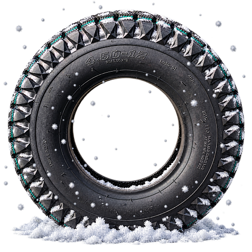 Зимняя резина для грузовых электрических трициклов Rutrike