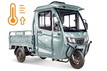 Грузовой электротрицикл Rutrike КАРГО Кабина обогрев 1500 60V1000W