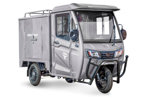 Грузовой электротрицикл Rutrike КАРГО Кабина Дуал