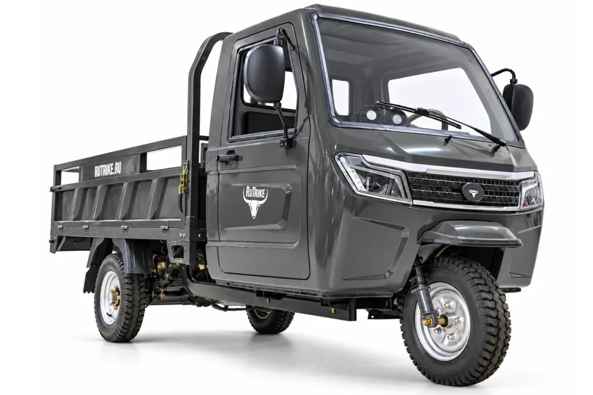Грузовой электротрицикл Rutrike Фактор NEXT 2600 60V2000W — Серый