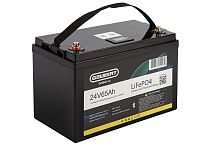 Литиевый тяговый аккумулятор Gelbert LiFePO4 (24V/65Ah/65A/1,560Wh) BT/Display