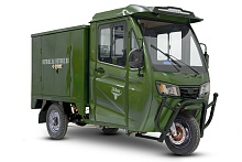 Грузовой электротрицикл Rutrike КАРГО Кабина Дуал NEXT 60V 2000W