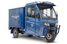 Грузовой электротрицикл Rutrike КАРГО Кабина Дуал NEXT 72V 2000W