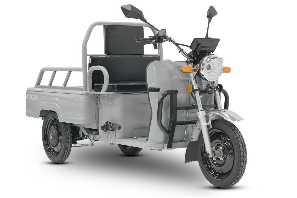 Грузовой электротрицикл Rutrike Амулет 1100 72V1000W — Серый