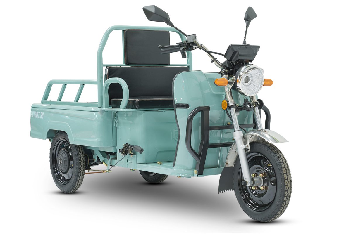 Грузовой электротрицикл Rutrike Амулет 1100 72V1000W — темно-синий