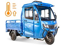 Грузовой электротрицикл Rutrike КАРГО Кабина обогрев 1500 60V1000W