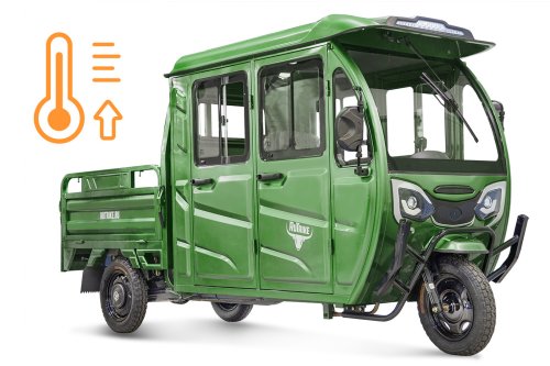 Грузовой электротрицикл Rutrike Рейс обогрев 1300 60V1200W