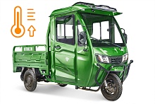 Грузовой электротрицикл Rutrike КАРГО Кабина обогрев 1500 60V1000W