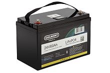 Литиевый тяговый аккумулятор Gelbert LiFePO4 (24V/60Ah/80A/1,440Wh) BT/Display
