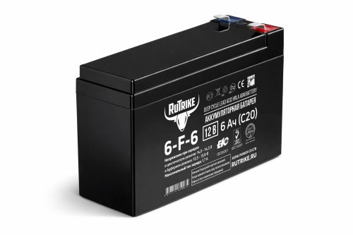Аккумулятор для ИБП Rutrike 6-F-6 (12V6A/H C20)